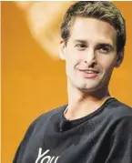  ?? BILD: SN/FORBES.COM ?? Jung und reich: Snapchat-Mitbegründ­er Evan Spiegel.