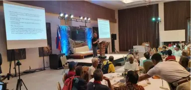  ?? ?? The World Bank gathered environmen­tal experts, internatio­nal stakeholde­rs, and delegates for its three-day workshop at TAG Resort Coron*