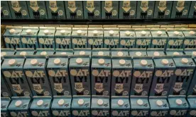  ?? ?? Containers of Oatly. Photograph: Richard Levine/Alamy