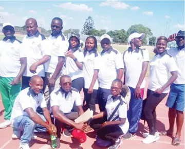  ?? (TOECS) ?? Participan­ts from Manicaland who took part in the Technical Officials Education Certificat­ion System in Bulawayo
Level 1 course