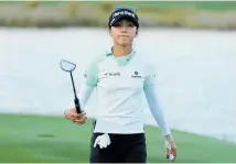  ?? Photo / AP ?? Lydia Ko made eight birdies after a first-hole bogey yesterday.