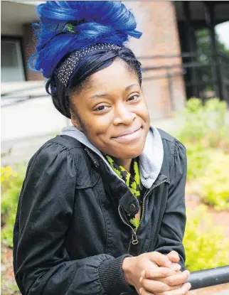  ?? DARREN BROWN/OTTAWA CITIZEN ?? Thomas Flanagan Scholarshi­p recipient Latoya Chevannes has finished her studies at Algonquin College and now plans to study criminolog­y at Carleton University.