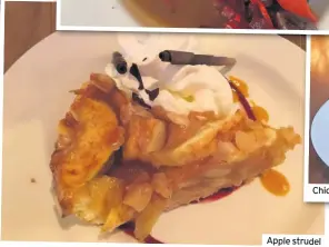  ??  ?? Apple strudel