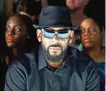  ?? AFP ?? This file photo shows singer R Kelly attending the Ovadia & Sons front row during New York Fashion Week: Men’s S/S 2016 at Skylight Clarkson Sq in New York City. —