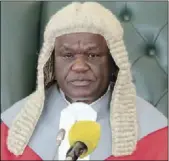  ??  ?? Chief Justice Luke Malaba