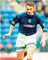  ?? ?? Neil Murray in his Rangers playing days.