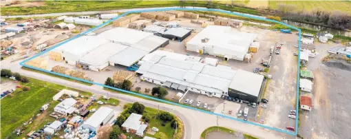  ?? ?? Freshco’s Whakatu property is offered on a sale and leaseback basis, with plenty of vacant space for further developmen­t on the 7.3ha site.