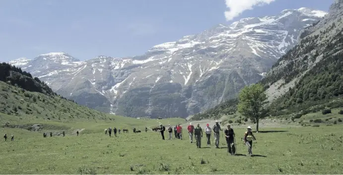  ?? Fotos: Ingrid Lechner ?? Der Nationalpa­rk im Norden von Aragón ist ein Paradies für Wanderer.