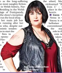  ?? ?? Ruth Jones as Nessa from Gavin & Stacey