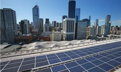  ?? Photograph: Scott Barbour/Getty Images ?? 2018 was a boom year for renewable and you can expect it to continue in 2019.