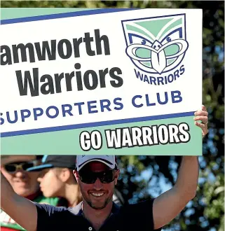  ?? GETTY IMAGES ?? Tamworth was the first of two home bases the Warriors relocated to in Australia to see out the NRL season this year. Inset, club chief executive Cameron George has made contingenc­y plans to base himself in Australia with the Warriors next season.