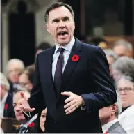  ?? SEAN KILPATRICK / THE CANADIAN PRESS ?? Finance Minister Bill Morneau is expected to announce incentives for the private sector later this month.