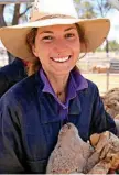  ?? PHOTO: TRICIA AGAR ?? Zara helped pick up and mark about 1000 lambs.