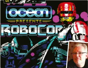  ??  ?? » [ZX Spectrum] …so he drew a new version for 2018, with more colour and ED-209.
