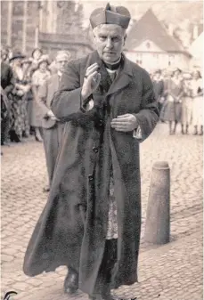  ?? FOTOS: PROSKE ?? Conrad Gröber wurde am 1. April 1872 in Meßkirch geboren.