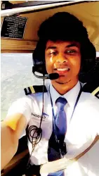  ??  ?? Kusal VimukthiBa­chelor of Aviation &amp; Piloting (Foundation year Science &amp; Engineerin­g NCHS- 2015)