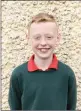 ??  ?? Name: James Lancaster
Position: Backs
Favourites:
Club: Arsenal
Player: Aubameyang
Irish player: Shane Long
Food: Pizza
Other Pastime: GAA
Sporting Moment: Winning the South Leinster final. Best thing about Knockanann­a NS: Big into sport What...