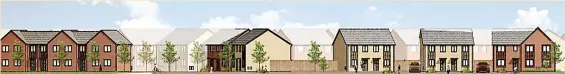 ?? ?? Venture Properties Group is seeking planning permission for 82 two-storey residentia­l dwellings next to the Sinfin Central Business Park on Goodsmoor Road