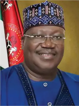  ??  ?? Ahmed Lawan, Senate President