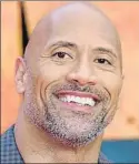  ?? ANTHONY HARVEY / AFP ?? Dwayne Johnson La Roca