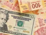  ?? FOTO: SHUTTERSTO­CK ?? La política monetaria de Baxico ayudó a que el peso gane terreno frente al dólar.