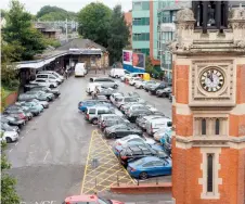  ??  ?? The forecourt car park at Maidenhead Train Station will close for improvemen­t works for months. Ref:128627-31