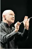  ?? FOTO: DPA ?? Christoph Eschenbach tritt an seinem Geburtstag mit den Wiener Philharmon­ikern auf.