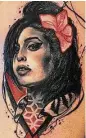  ??  ?? Amy Winehouse