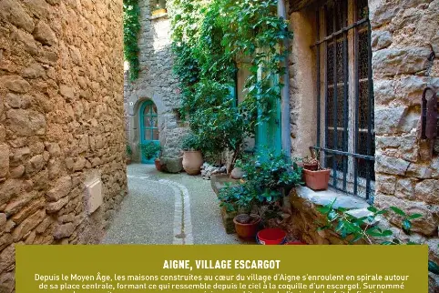 AIGNE, VILLAGE ESCARGOT - PressReader