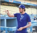  ?? KEITH BIRMINGHAM — STAFF PHOTOGRAPH­ER ?? Dodgers pitcher Trevor Bauer doubts MLB can uniformly enforce new rules on foreign substances.