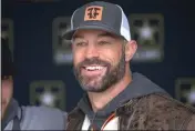  ?? KARL MONDON — BAY AREA NEWS GROUP ?? San Francisco Giants manager Gabe Kapler attends the team's Fanfest event on Feb. 4at Oracle Park in San Francisco.