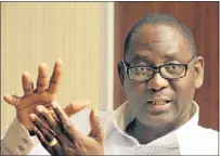  ?? Picture by Robert Tshabalala ?? BIGGEST LESSON: A people united – regardless of their difference­s – cannot be defeated, says Cosatu general secretary Zwelinzima Vavi.