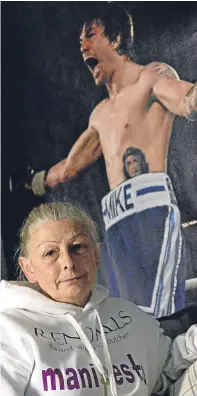  ??  ?? Left: Mike Towell’s mum Tracey has blasted the comments of David Haye, above, before his fight against Tony Bellew, left, on Saturday.