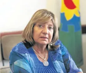  ??  ?? Jefa de los fiscales bonaerense­s. María del Carmen Falbo.