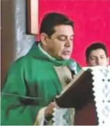  ?? Especial ?? Francisco Javier Bautista, sacerdote acusado del homicidio.