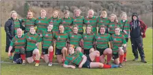  ?? Photograph: Stephen Lawson. ?? The Oban Lorne Ladies team after their 24-0 win against Annan.