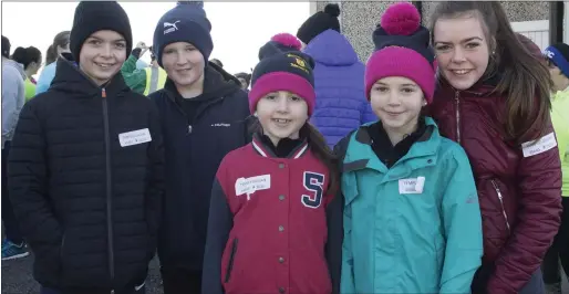  ??  ?? Aidan Coonan, Maynooth; Aidan, Ciara, Laura, and Ann Somers, Ballygalve­rt