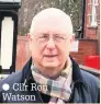  ??  ?? Cllr Ron Watson