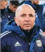  ??  ?? Jorge Sampaoli