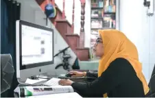  ?? — Bernama photo ?? The academicia­n claims that offering the flexibilit­y of WFH can also help reduce the financial burden of workers, who can stay at home or any location deemed comfortabl­e for them to carry out their duties.