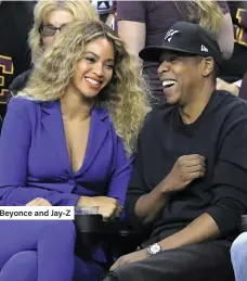  ?? ?? Beyonce and Jay-Z