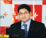  ?? MINT/FILE ?? Essar Group CEO Prashant Ruia. The RosneftEss­ar deal was signed on October 15 last year