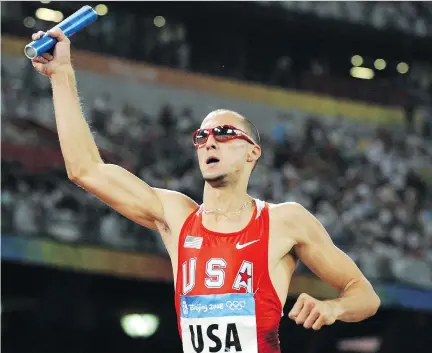  ?? GABRIEL BOUYS/AFP/GETTY IMAGES ?? Jeremy Wariner, a five-time world champion and 400-metre specialist, will try something “out of the box” when he takes part in a 1,200-metre pursuit Saturday at the indoor Montreal Grand Prix. The first runner through the finish line on each lap wins a...