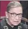  ??  ?? Ruth Bader Ginsburg, 85; nominated by Clinton in 1993.