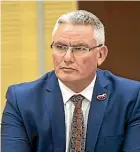  ??  ?? Labour deputy leader Kelvin Davis.