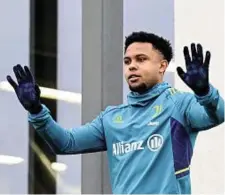  ?? ?? Su Weston Mckennie si muovono Bournemout­h e Aston Villa