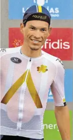  ?? BILD: SN/APA/AFP/JOSE JORDAN ?? Stefan Denifl gewann am 6. September 2017 eine Etappe der Vuelta in Spanien.