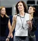  ?? AP/MICHAEL AINSWORTH ?? Getting involved in profession­al sports might not have been the first career option for Charlotte Jones Anderson, but the Little Rock native has found her niche in the NFL as the executive vice president and chief brand officer of the Dallas Cowboys.