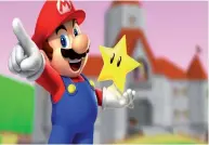  ??  ?? Super Mario se prépare à faire le grand saut dans l’univers du film d’animation
