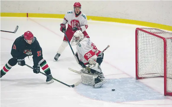  ?? FOTO: MICHAEL FOLMER ?? STORSEGER. Kista besegrade Duvbo med 10-3 förra veckan och Jonas Stalquist (bilden) gjorde två av målen.